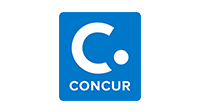 Concur logo.